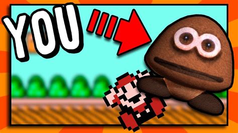 Play as Cursed Goomba! (Hilarious Mari0 Character Pack) - YouTube