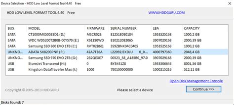 HDD Low Level Format Tool – Download