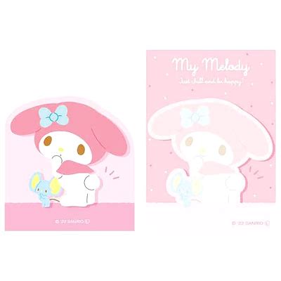 Buy Sanrio My Melody Tail Mini Memo Pad with Die Cut Pages at ARTBOX