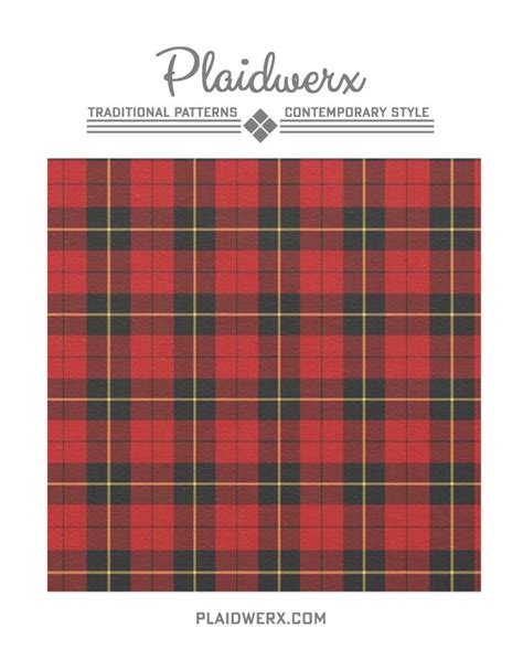 Clan Wallace Tartan Fabric | Tartan fabric, Wallace tartan, Designer ...