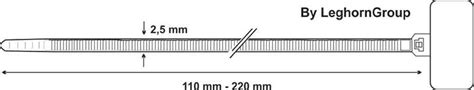 Identification Cable Ties - LeghornGroup India