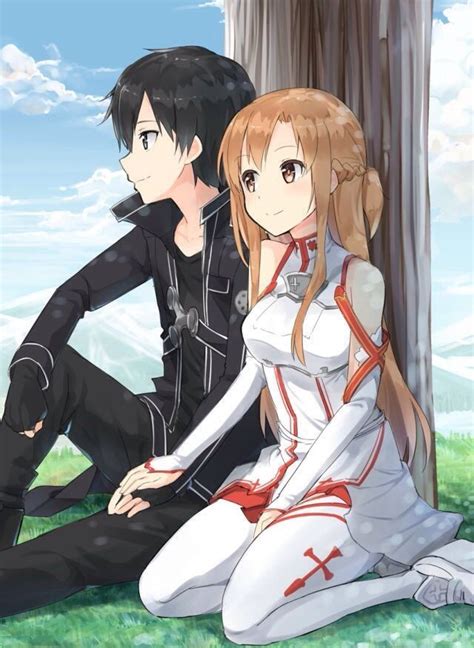 Kirito with his love Asuna : r/swordartonline