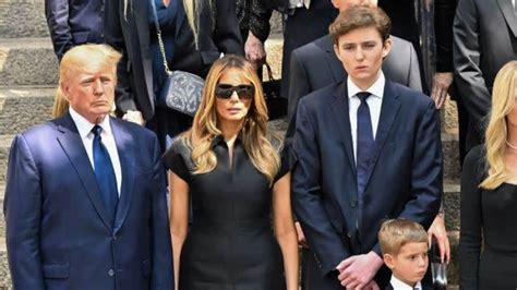 Former President Donald Trump reportedly jealous of son Barron's height - Hindustan Times