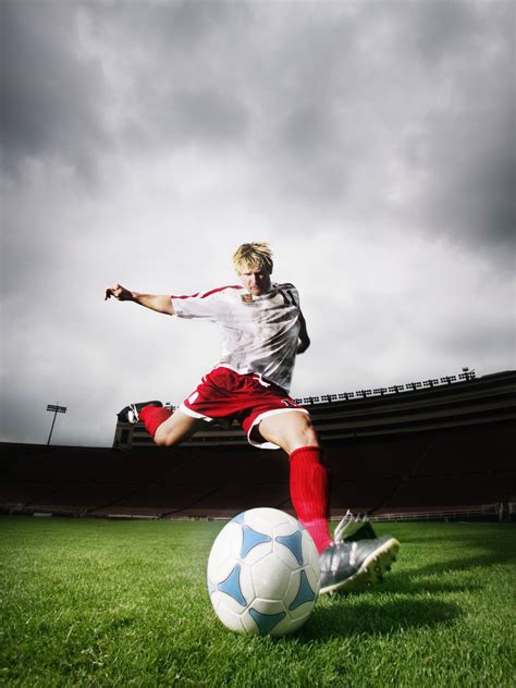 Soccer Player Kicking Ball | Sports Psychology Today - Sports Psychology