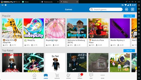 Download and Play Roblox on PC - MEmu Android Emulator