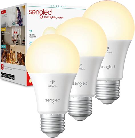 Sengled Smart Bulb Alexa Compatible, WiFi Smart Light Bulbs, Google ...