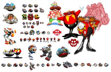 Sonic - Eggman Sprites by Xhanort7 on DeviantArt