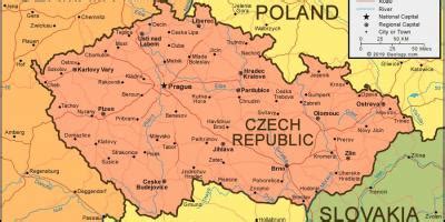 Česká republika mapa a okolních zemí - Mapy české republiky a okolních zemí (Východní Evropa ...