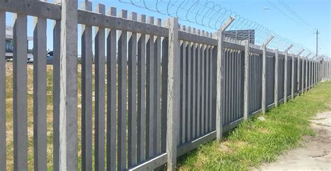 Concrete Palisade Fencing Solutions Cape Town | Concretex