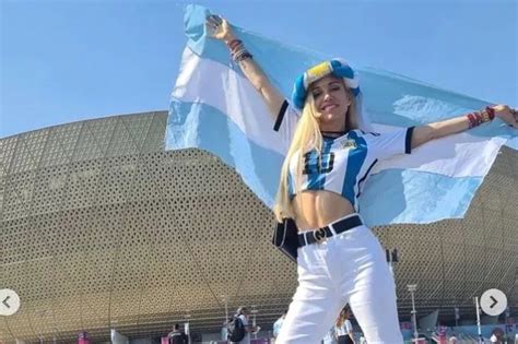 Meet Argentina's sexiest fan at World Cup who once auctioned off her ...