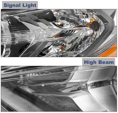 For 2017-2020 Ford Fusion LED DRL Halogen Projector Headlights ...