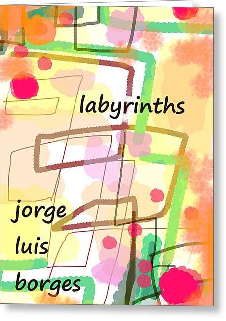 Borges Labyrinths Poster Painting by Paul Sutcliffe