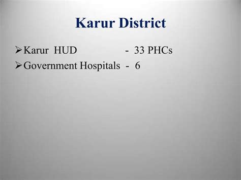 Karur | PPT