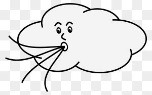 Blowing Wind Clipart