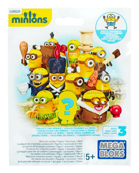 Buy Mega Minions:Mega Bloks Despicable Me Buildable Minions Blind Packs ...