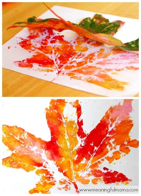 How to Make DIY Fall Leaf Prints with Kids How to Make DIY Fall Leaf Prints with Kids