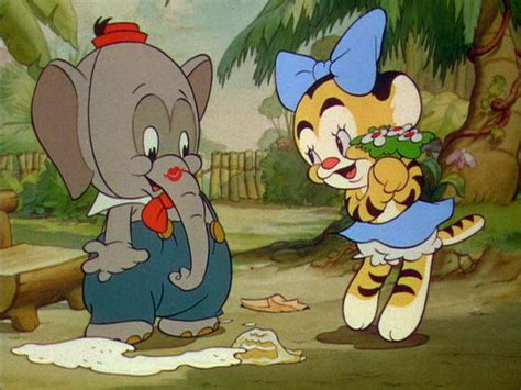 Silly Symphony - Elmer Elephant and Tillie Tiger 1936 | Disney sketches, Disney cartoons ...