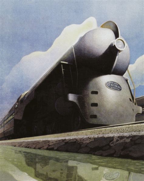 Vintage New York Central Locomotive Train | Urban Posters