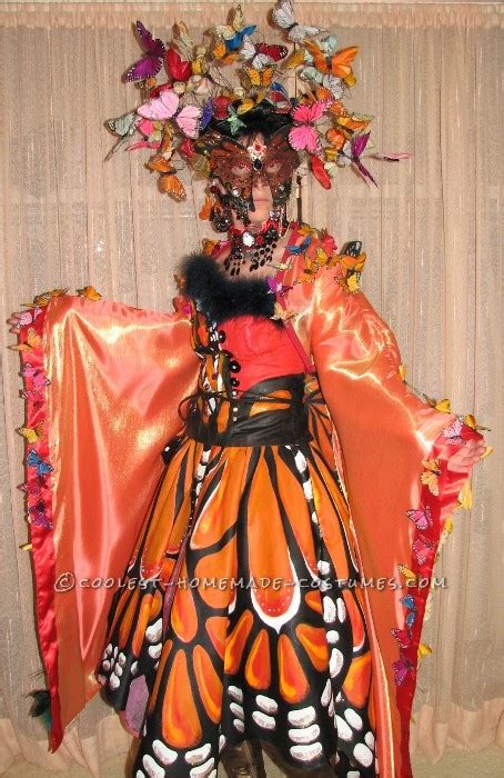 Artistic Homemade Madame Butterfly Costume