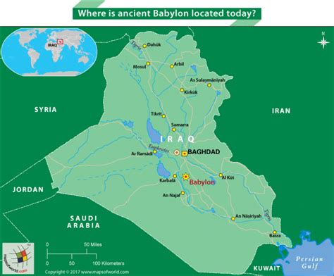 Where is Ancient Babylon Located Today | Where is Babylon?