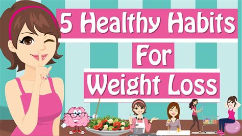 6 Healthy Habits For Weight Loss Healthy Eating Habits Healthy Living - YouTube