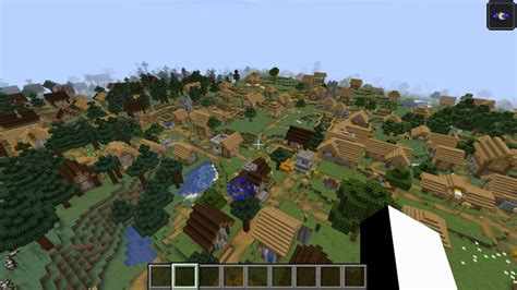 Most epic village seed in 1.17 Minecraft Map