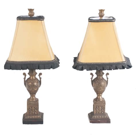 Pair of Gilt Bronze Lamps – Montgomery Antiques & Interiors