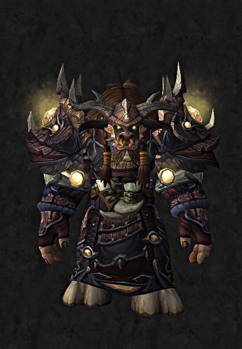 Transmog for Taurens - Druid (Cenarian Defender) | Druid, World of warcraft, Tauren