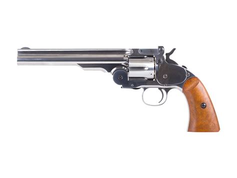 Schofield No. 3 BB Revolver, Nickel | Airgun Depot