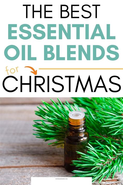 Christmas Essential Oil Blends that Will Get You in the Holiday Spirit