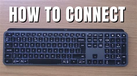 Logitech MX Keys S - How To Connect TO Multiple Devices via bluethooth at the same time (2023 ...