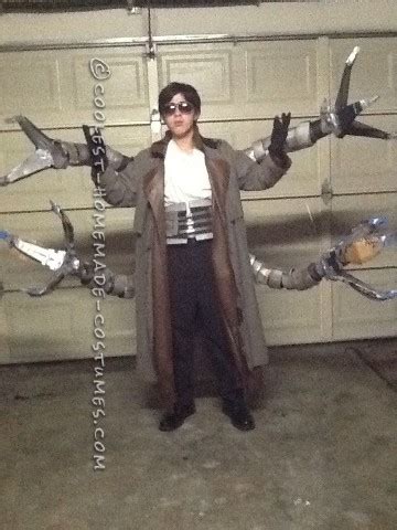 Coolest Homemade Doctor Octopus Costume