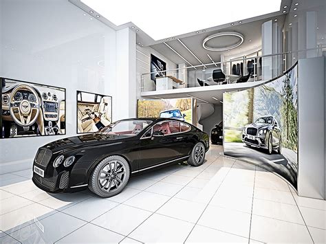 Bentley Luxury Car Showroom Commission - Simone De Gale