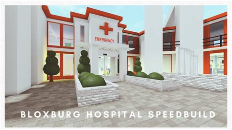 Bloxburg Hospital Ideas