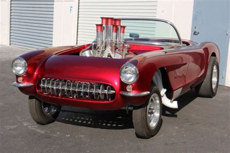 1956 Corvette Gasser "Ex Drag Car" from the 1960s Striaght Axle Lift ...