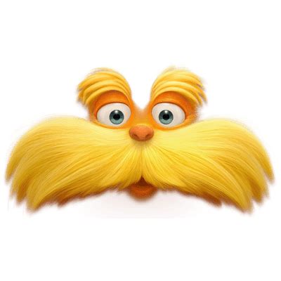 The Lorax Face transparent PNG - StickPNG