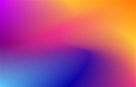 Gradient fluid background with purple blue orange color. smooth gradient vector illustration ...