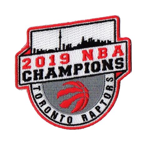 2019 NBA Finals Champions Toronto Raptors Patch