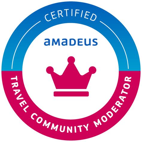 Travel industry Amadeus forum moderator - Credly