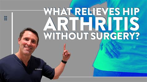 What relieves hip arthritis without surgery? | Dr Geier