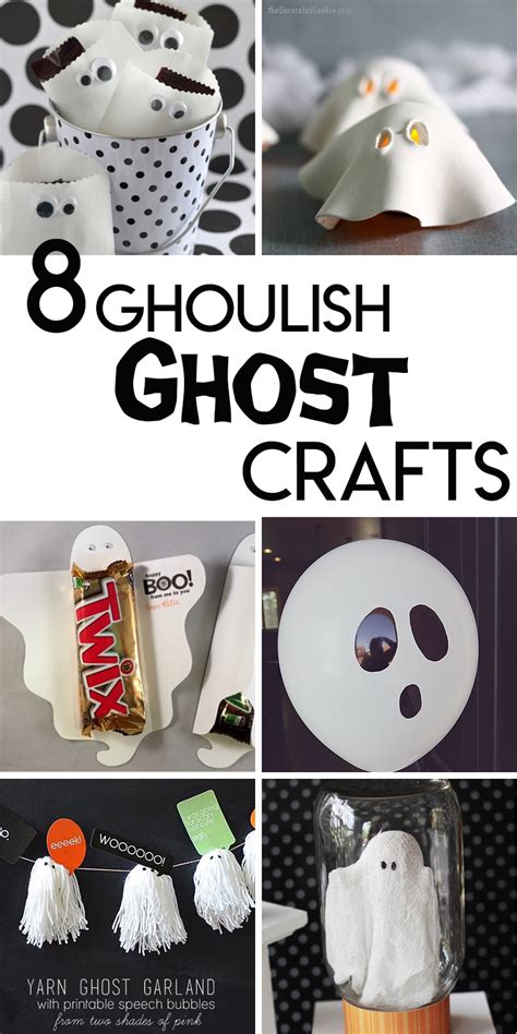 8 Ghastly Ghost Themed Halloween Crafts | Random Acts of Crafts