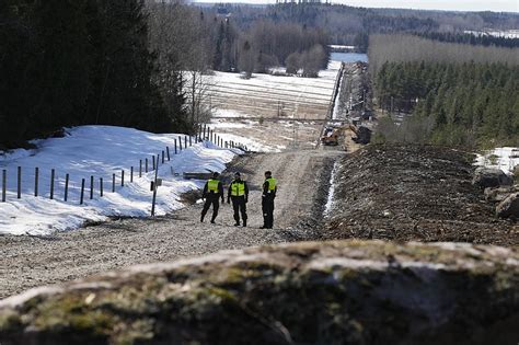 Finland starts work on its border fence | Northwest Arkansas Democrat ...