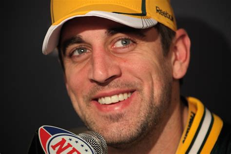 Smile Aaron Rodgers Mustache - Wednesday Morning Quarterbacking: QB Attractiveness Rating ...