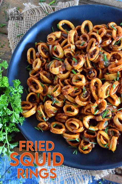 Fried Squid Rings - Lord Byron's Kitchen