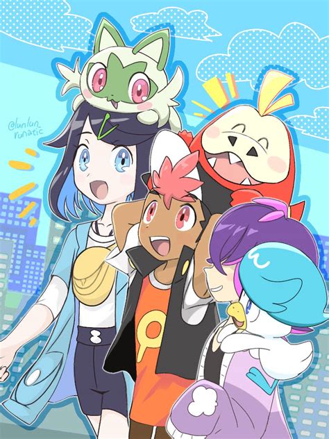 Pokemon Horizons Liko Roy and Dot Fanart 4 by DotMaterx on DeviantArt