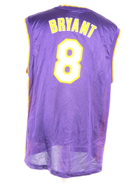 Kobe Bryant '8' Purple Reebok NBA Jersey XL - 5 Star Vintage