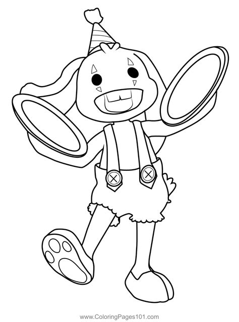 Bunzo Bunny Poppy Playtime Coloring Page for Kids - Free Poppy Playtime ...