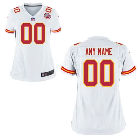 Women's Nike White Kansas City Chiefs Replica Game Jersey