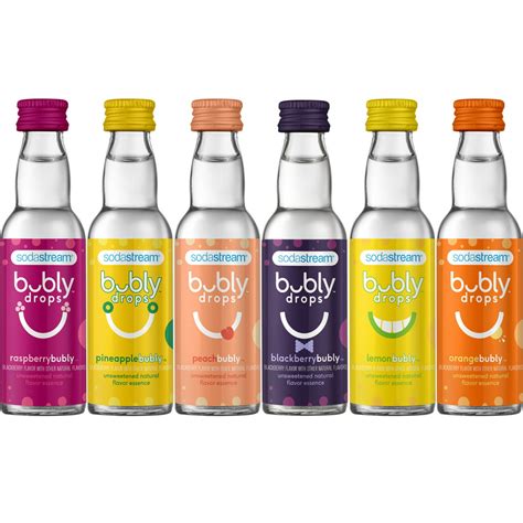 bubly Smiles Variety 6 Pack drops for SodaStream - Walmart.com ...
