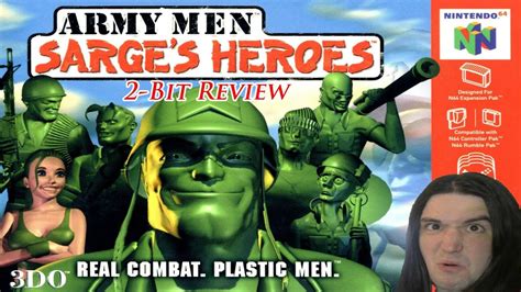 Army Men Sarges Heroes (N64) 2-Bit Review #N64 #Armymen #SargesHeroes - YouTube